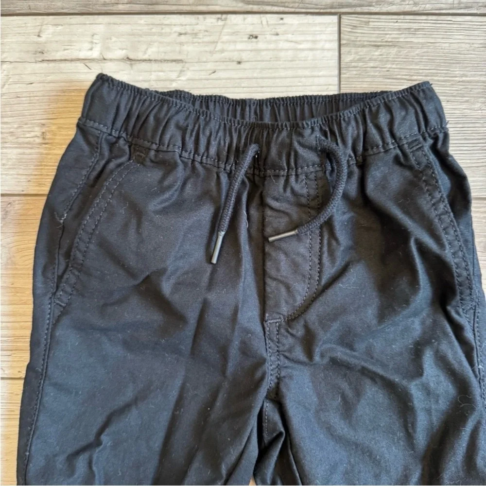 GAP | Kids Classic Black Joggers | Size: XS (4-5) | Set of 2